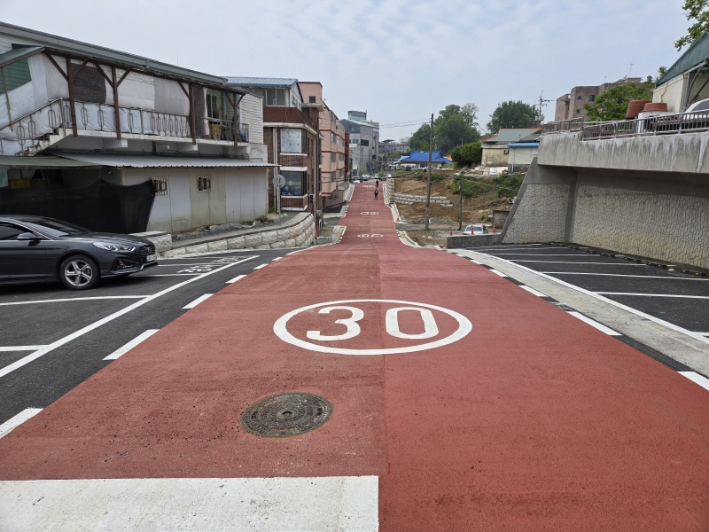 당진시, 당진 도시계획 소로2-105호 전면 개통 이미지