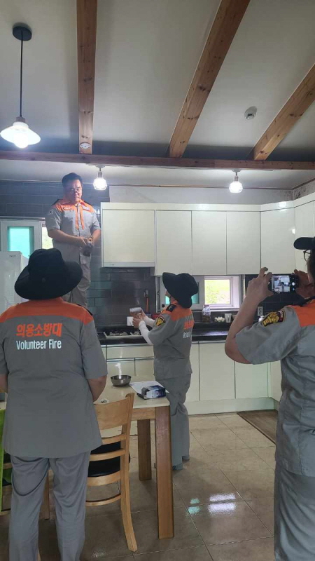 순성면, 화재 취약계층 지원사업 시행 이미지